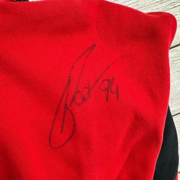 Honda x Troy Lee Designs Embroidered Hoodie Sweatshirt Men's Size M Red/Black - Picture 5 of 10